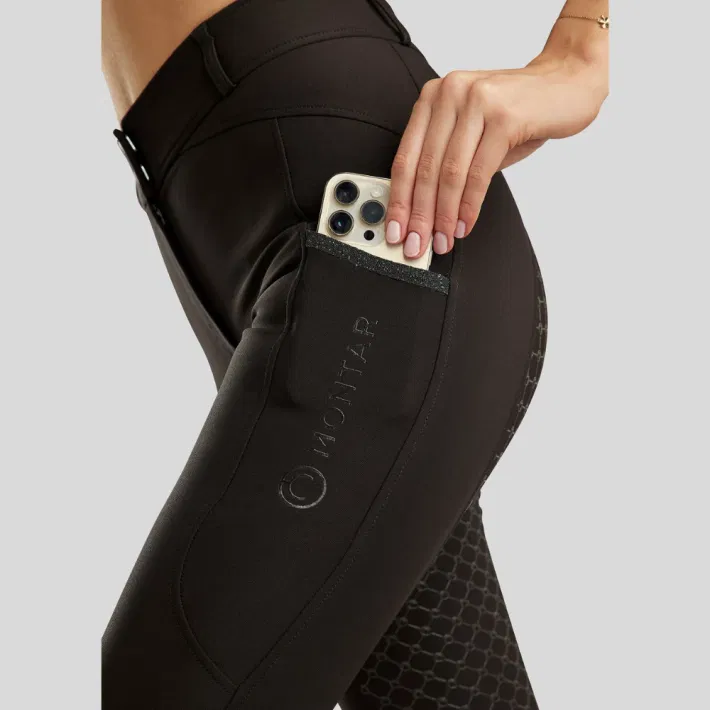 Montar MoAviana Caviar Crystal rijbroek full grip